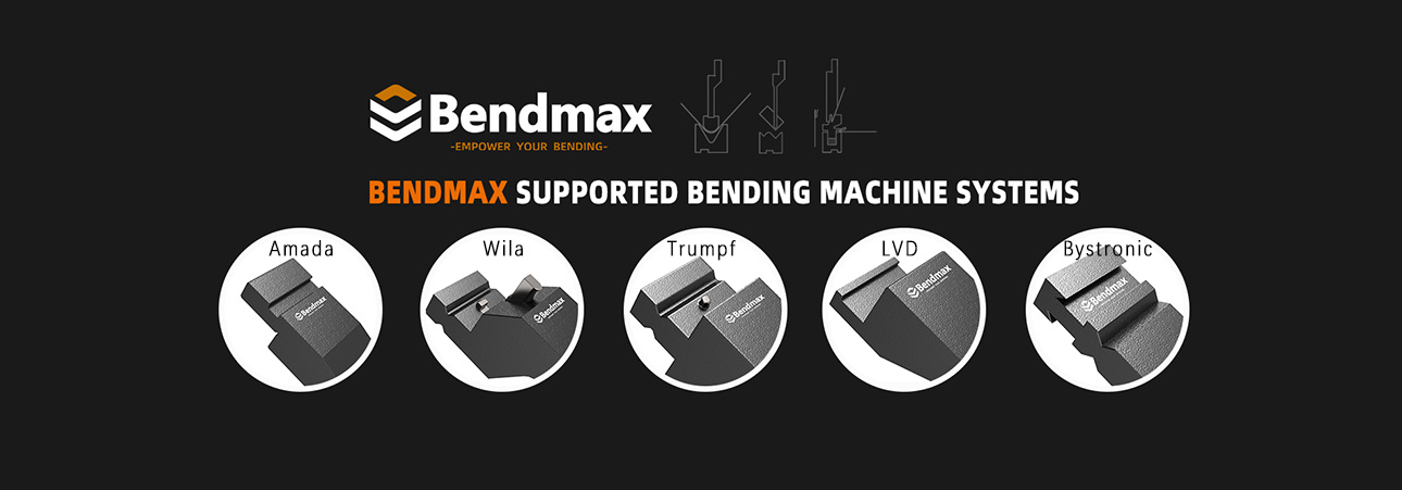 bendmax offers bending machine molds for amada / wila / trumpf / LVD / bystronic systems