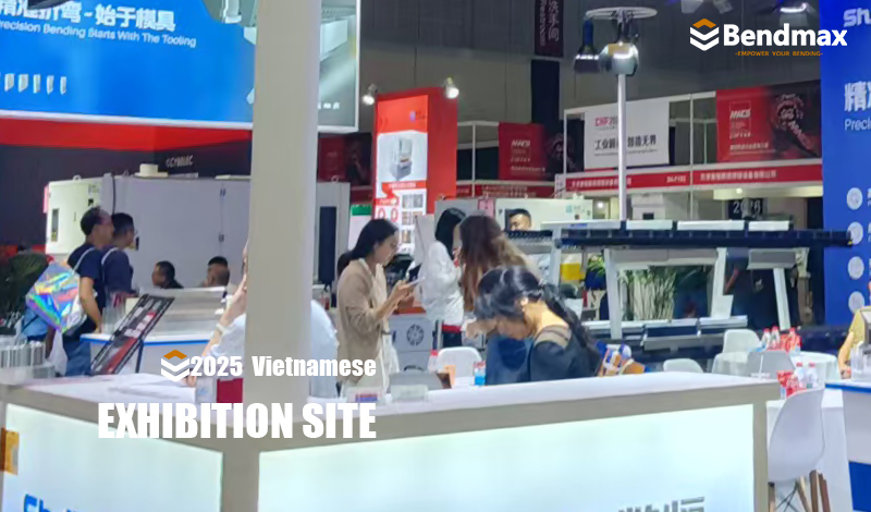 A Bendmax apresenta soluções avançadas em ferramentas para prensas dobradeiras na Exposição Industrial do Vietnã de 2025.